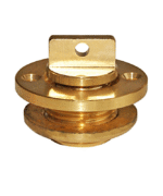 TAPPO SCARICO ACQUA IN OTTONE CROMATO