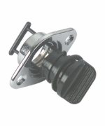 TAPPO SCARICO ACQUA IN OTTONE CROMATO
