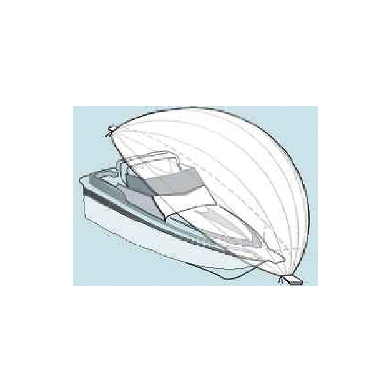TELO TRASPARENTE VERSIONE CON ELASTICO - immagine 3