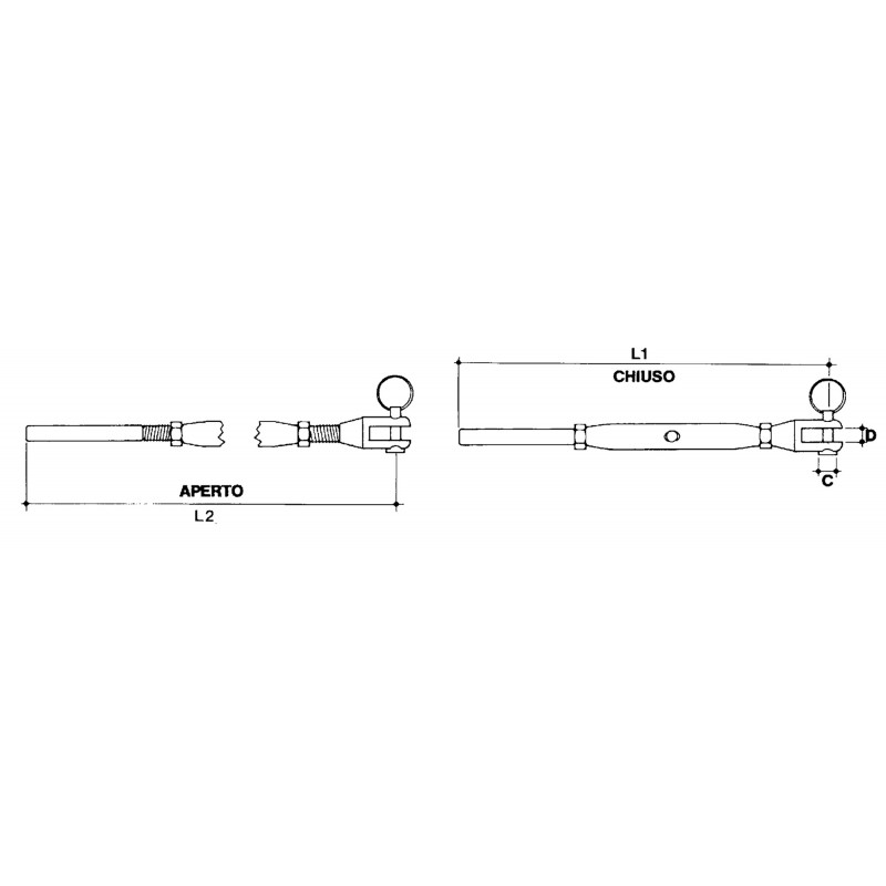 TENDITORE RAPIDO A FORCELLA FISSA - immagine 2
