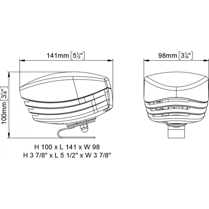 TROMBA ELETTROMAGNETICA SK1 12V. - immagine 2
