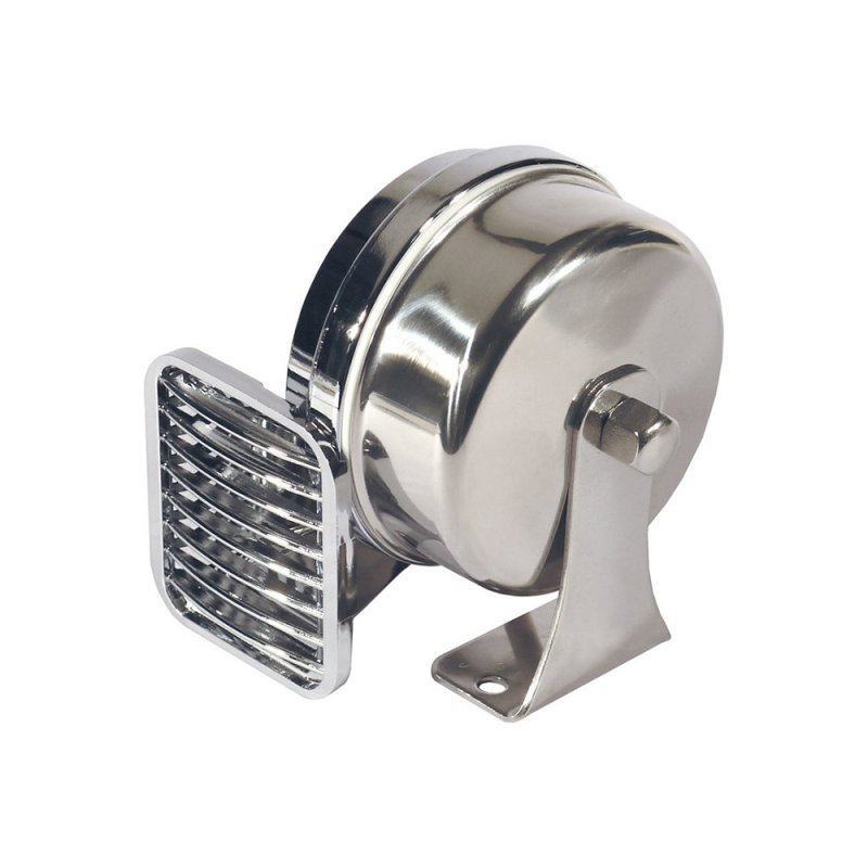 TROMBA SINGOLA CROMATA MT1-H 12V