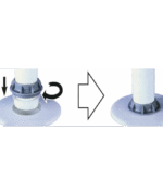 Alternative view of TUBO SUPPORTO TELESCOPICO