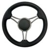 VOLANTE T22 NERO PELLE Ø MM.350